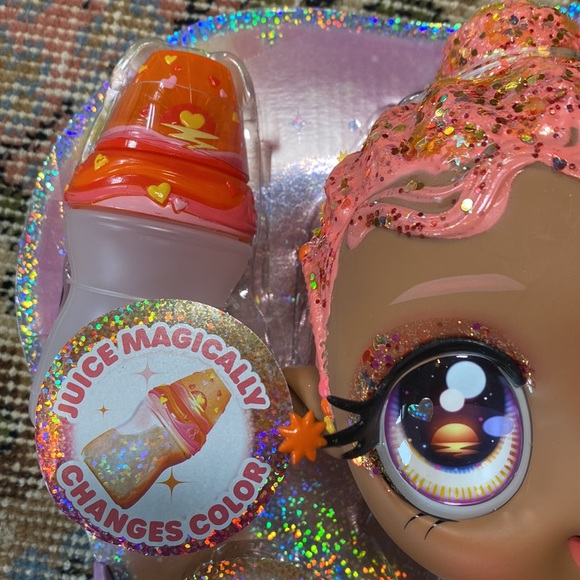 NIB! Glitter Babyz: SOLANA SUNBURST🌞African American Doll w/Accessories 🎁🎄⚡️ - Picture 4 of 7